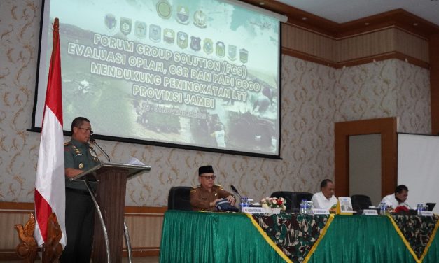 Danrem 042/Gapu Tegaskan Sinergi Lintas Sektor untuk Ketahanan Pangan Jambi