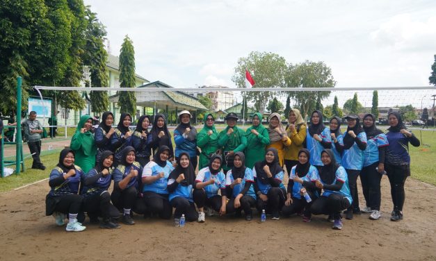 Semarak Pertandingan Olahraga Warnai HUT ke-66 Korem 042/Gapu