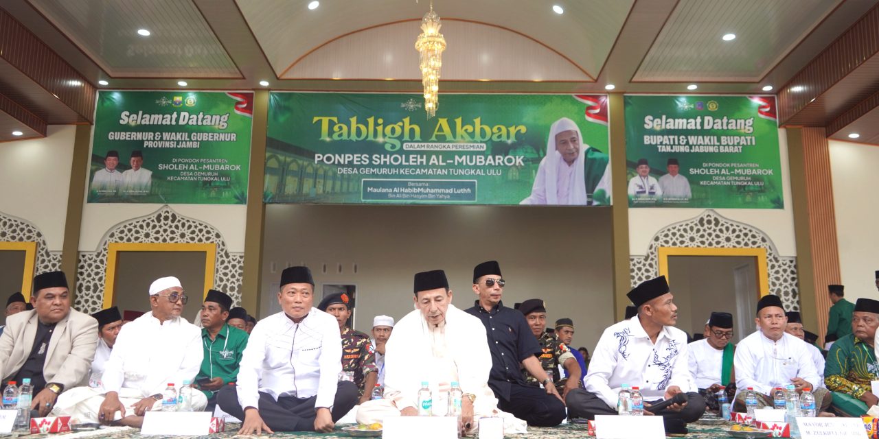 Danrem 042/Gapu Hadiri Tabligh Akbar Bersama Habib Luthfi: Kokohkan Persatuan, Teguhkan Nilai Kebangsaan