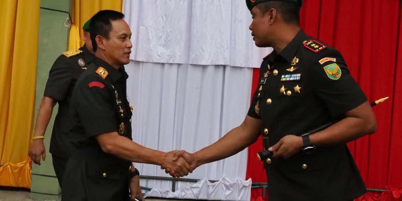 Dandim 0418/Palembang Hadiri Upacara Penerimaan Jabatan Komandan Kikav 5/GCC