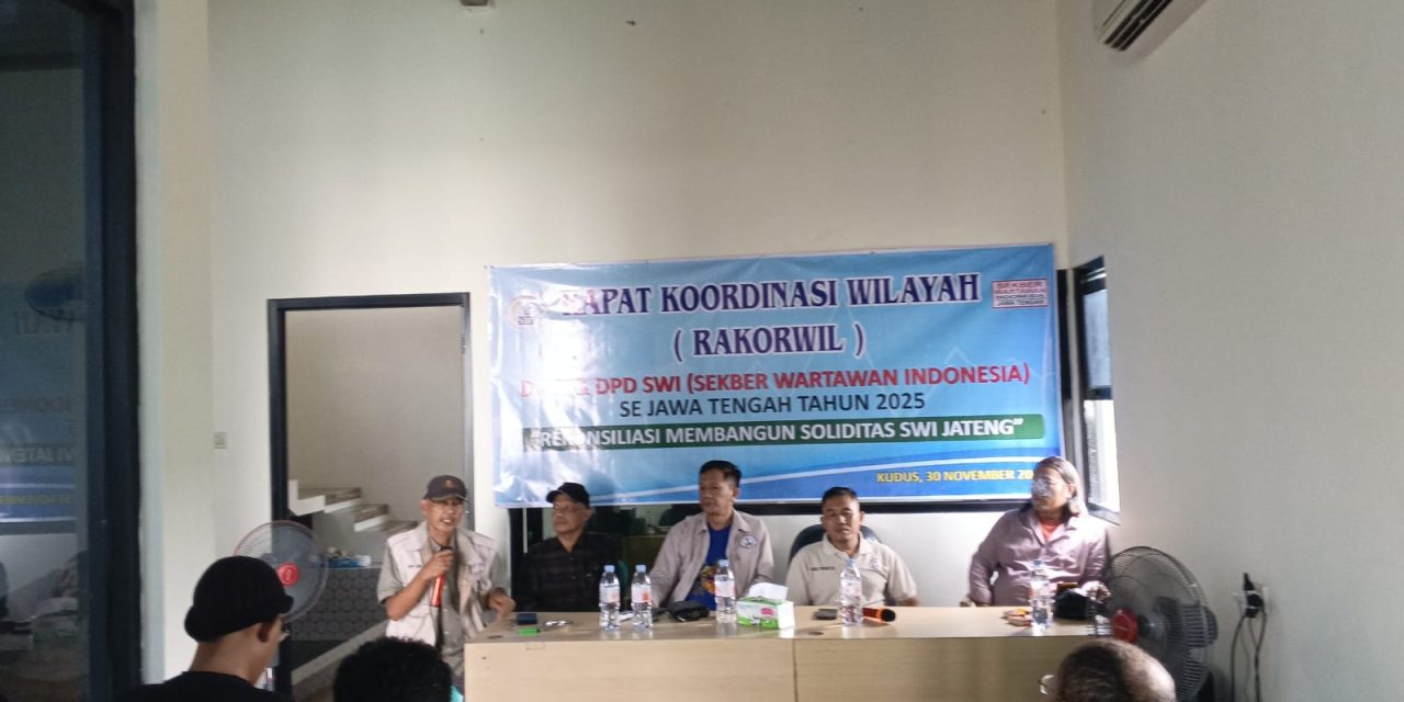 Ketua Plt DPP SWI Hadiri Rakorwil Jawa Tengah, Tegaskan Soliditas Menuju Munas 2026