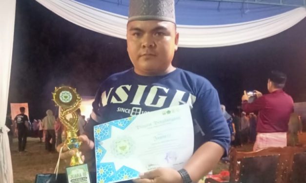 Wartawan Desa Senaung Raih Juara III MTQ, Bukti Cinta Qur’an Tak Kenal Profesi