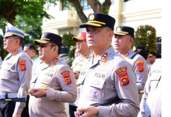 Kapolres Muaro Jambi Hadiri Penandatanganan Fakta Integritas Bersama Kapolda Jambi