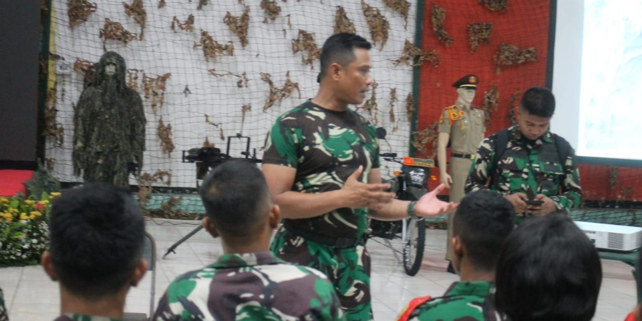 Dandim 0418/Palembang Letkol Arh Erik Novianto, S.Sos Pimpin Brifing Pelatih dan Pendukung Jelang Pembukaan Persami di Jasdam II/Sriwijaya