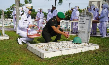 Ziarah Rombongan HUT ke-66 Korem 042/Gapu, Wujud Penghormatan kepada Pahlawan