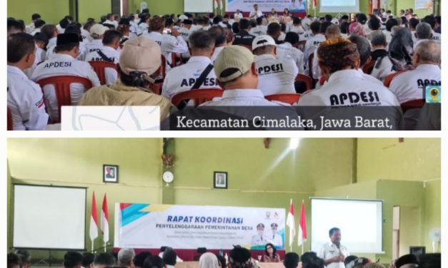 Rakor Pemdes Sumedang: Merajut Asa dari Desa Menuju Indonesia Emas 2045