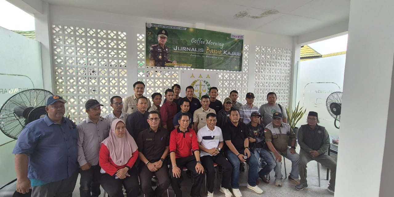 Kejari Kabupaten Muara Jambi Coffee Morning Bersama Insan Pers