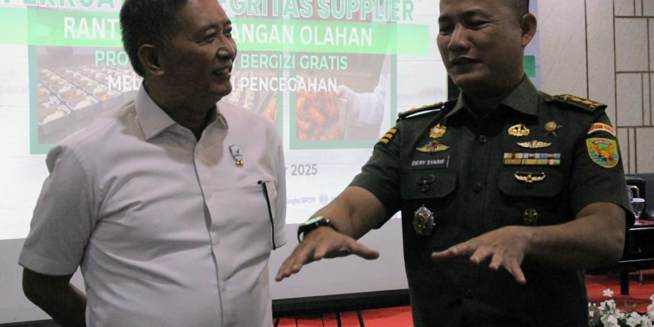 Kasdim Palembang Hadiri Penggalangan Pemangku Kepentingan Program Makan Bergizi Gratis (MBG)