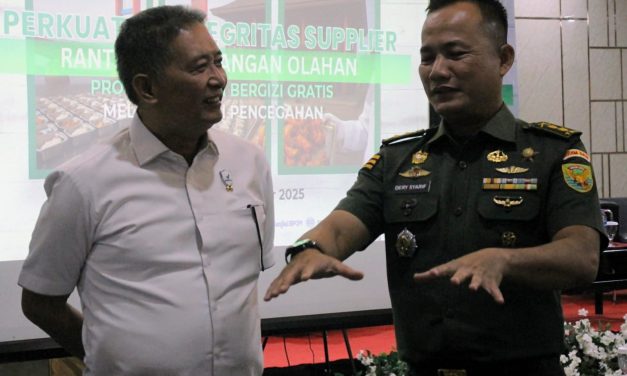 Kasdim Palembang Hadiri Penggalangan Pemangku Kepentingan Program Makan Bergizi Gratis (MBG)