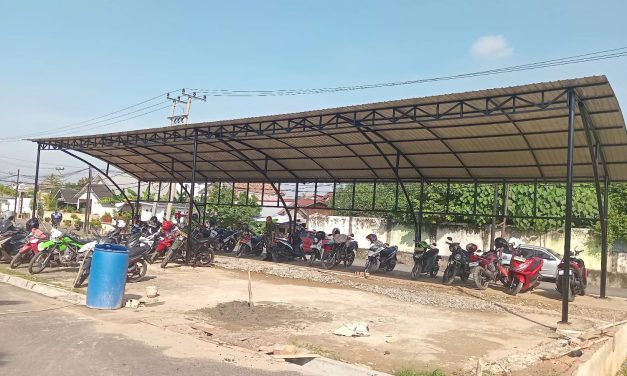 Kodim Palembang Terus Berbenah, Pembangunan Parkiran Dan Pos Jaga Capai Progres Signifikan