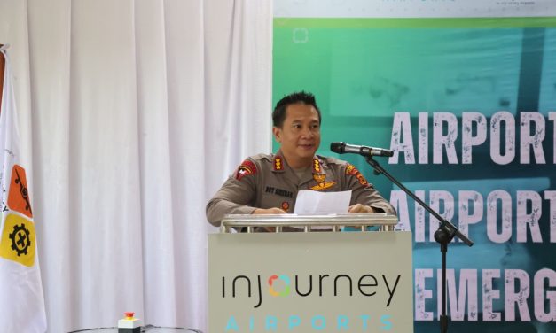 Kapolresta Jambi Hadiri Latihan Simulasi Penanggulangan Keadaan Darurat Bandara Sultan Thaha