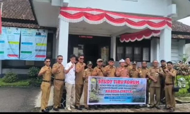 Desa Cikole Lembang Terima Kunjungan Kades Muaro Jambi, Bahas Koperasi Merah Putih