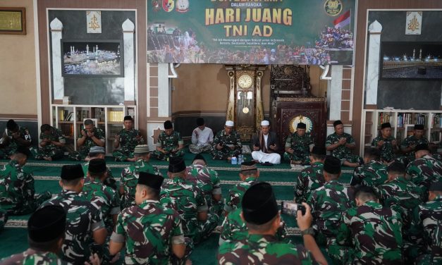 Momentum Hari Juang TNI AD ke-80, Korem 042/Gapu Perkuat Iman dan Takwa Lewat Doa Bersama