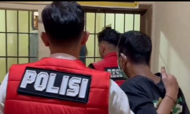 Polisi Amankan Pelaku Pencurian Kabel Listrik Berkedok Petugas PLN Di Mestong