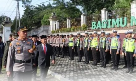 Personel Gabungan Ikuti Apel Gelar Pasukan Operasi Lilin Siginjai 2025 di Merangin