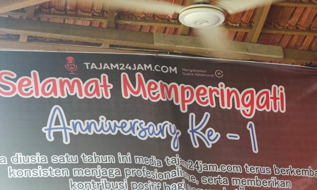 Tajam24Jam.com Peringati Milad Pertama, Tegaskan Komitmen Jurnalisme Profesional