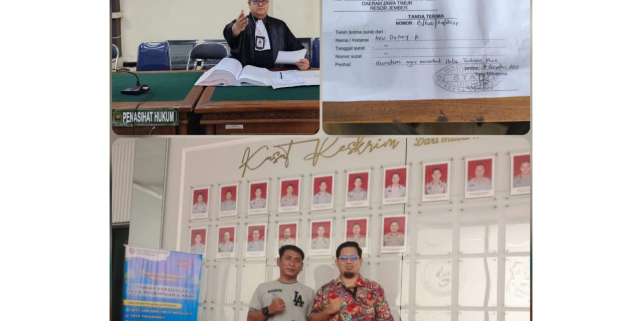 Setahun Lebih Menggantung, Polres Jember Diminta Hentikan Ketidakpastian Status Hukum Sdr Marso