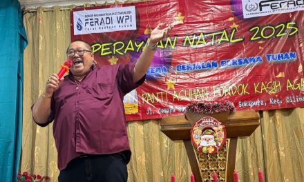 Berbagi Kasih di Bulan Natal, FERADI WPI Gelar Charity & Christmas Celebration di Jakarta Utara