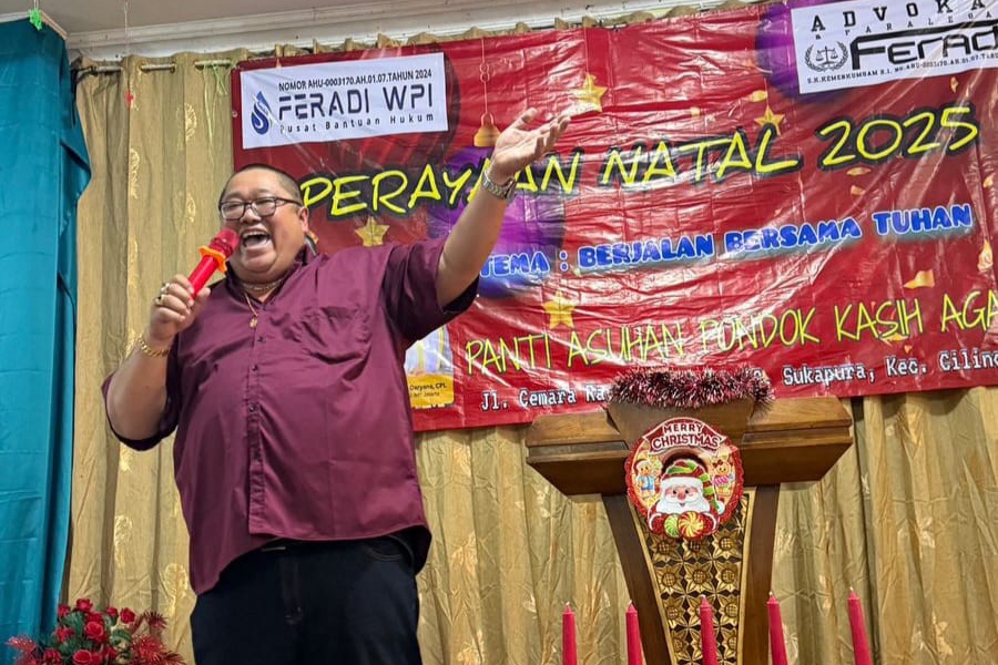 Berbagi Kasih di Bulan Natal, FERADI WPI Gelar Charity & Christmas Celebration di Jakarta Utara