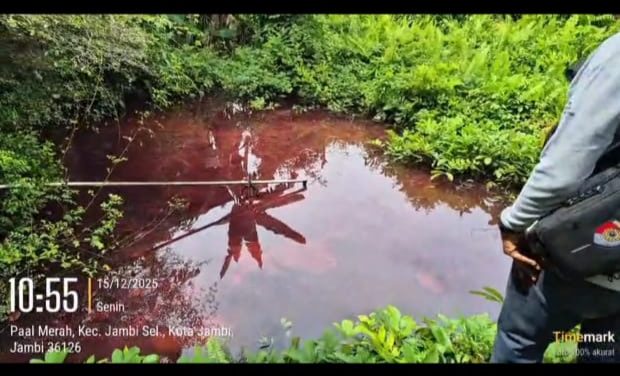 Kebocoran Tangki BBM KTA Diselidiki, Polresta Jambi Lakukan Olah TKP Awal