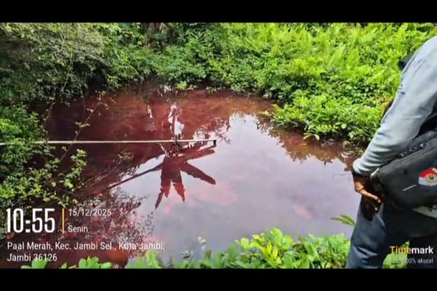 Kebocoran Tangki BBM KTA Diselidiki, Polresta Jambi Lakukan Olah TKP Awal