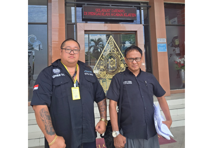 Sidang Aanmaning di Pengadilan Agama Klaten, Firma Hukum Subur Jaya – FERADI WPI Dampingi Termohon