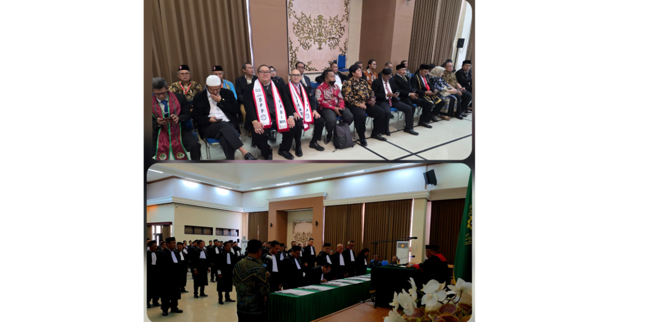 Sumpah Advokat Gratis Levina Etana Wijaya Melalui Feradi WPI Di Pengadilan Tinggi Surabaya