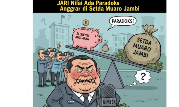 Sekda Bungkam Soal Bimtek Keuangan, JARI Nilai Ada Paradoks Efisiensi Anggaran di Setda Muaro Jambi