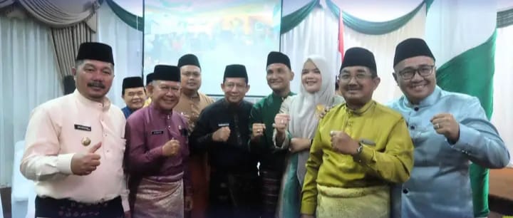 Bupati Muaro Jambi Hadiri Paripurna HUT ke-77 Kabupaten Batang Hari