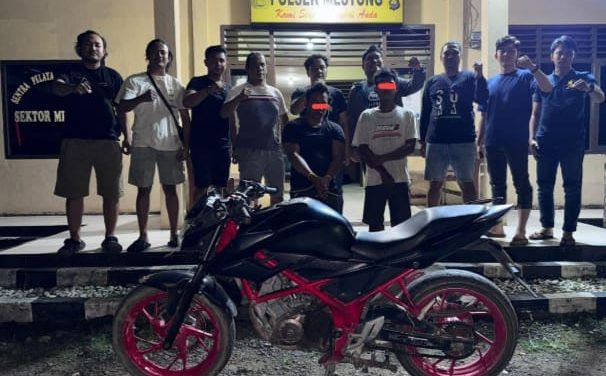 Dua Pelaku Penggelapan dan Penadahan Motor Dibekuk di Dua Kabupaten