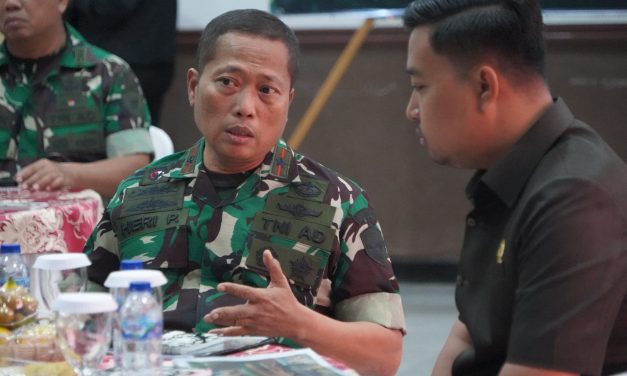 Danrem 042/Gapu Ikuti Rapurna TMMD ke-46 TA 2025 Secara Virtual