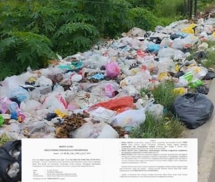 Tumpukan Sampah Menggunung, Warga Telanaipura Resah