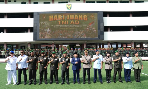 TNI AD Manunggal Dengan Rakyat Untuk Indonesia Bersatu, Berdaulat, Sejahtera, Dan Maju