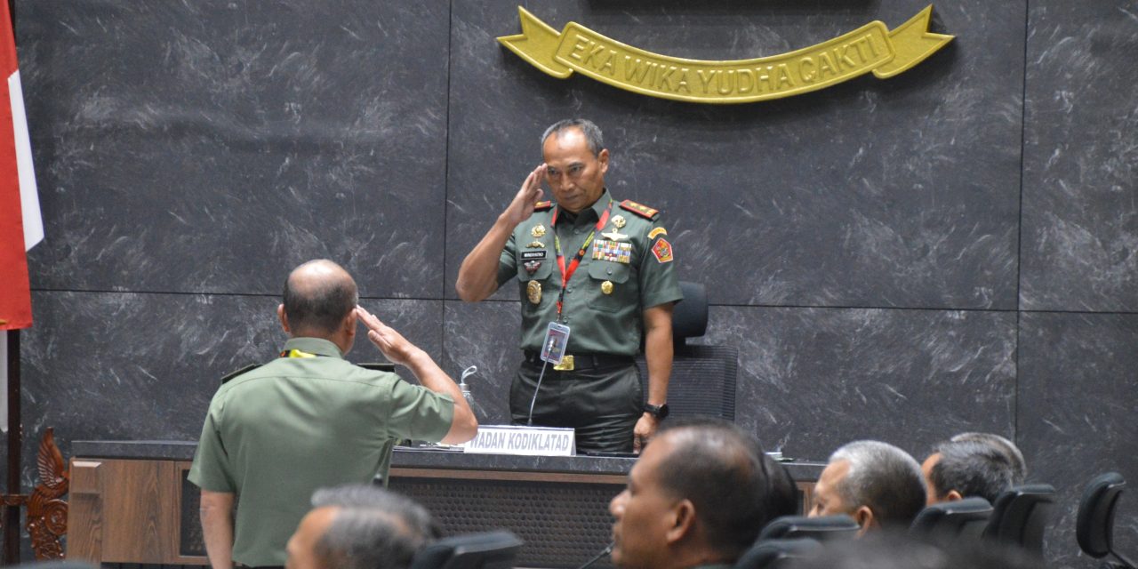 Danrindam II/Sriwijaya Hadiri Sidang Wankurad, Dorong Kurikulum Adaptif dan Berkarakter