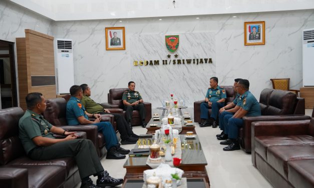Kodam II/Sriwijaya–Lanal Palembang Perkuat Sinergi Lintas Matra untuk Stabilitas Wilayah