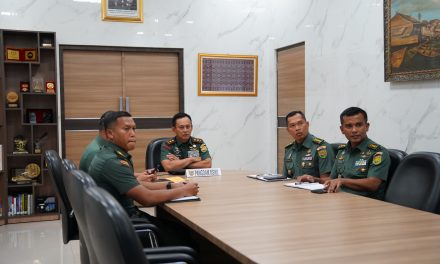 Pangdam II/Sriwijaya Ikuti Rakor Apel Kesiapsiagaan Hadapi Bencana Hidrometeorologi Basah