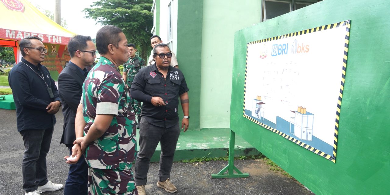 Danrem 042/Gapu Letakkan Batu Pertama Rehab Perluasan Masjid At Taqwa Korem 042/Gapu