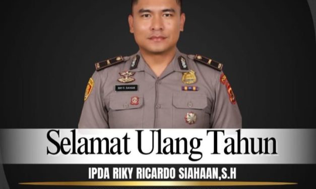 Sederhana Namun Bermakna, IPDA Riky Ricardo Siahaan Rayakan Ulang Tahun Ke-35