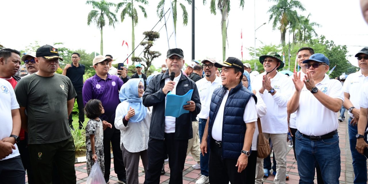 Wakapolda Jambi Hadiri Jalan Santai HUT Ke-69 Provinsi Jambi