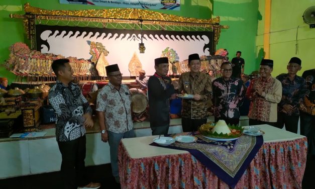 Kapolsek Mestong Pimpin Pengamanan HUT Ke-77 Desa Pondok Meja Berjalan Aman Dan Kondusif