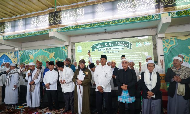 Kasdam II/Sriwijaya Hadiri Dzikir & Haul Akbar Datuk Kiai Marogan Ke-125