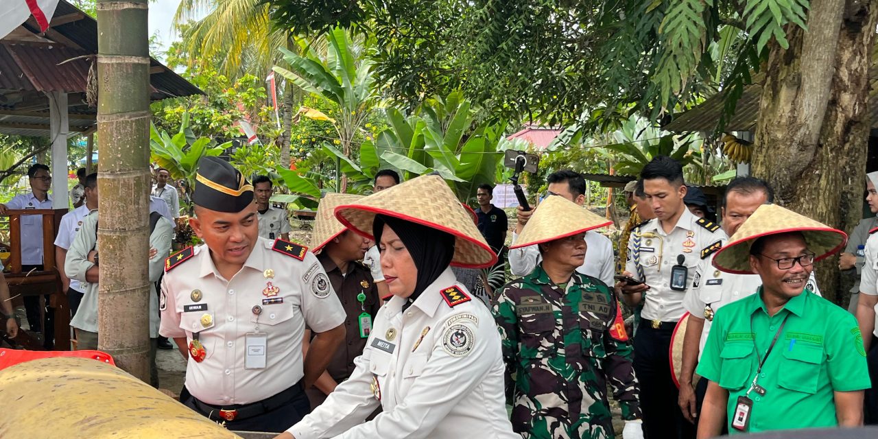 Lapas Perempuan Jambi Ikuti Panen Serentak Ketahanan Pangan UPT Pemasyarakatan se-Indonesia