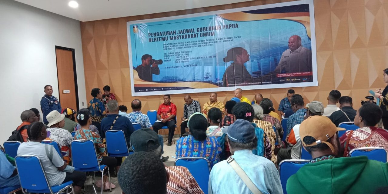 Wagub Aryoko Rumaropen Terima Aspirasi Ratusan Warga, Fokus Benahi Pendidikan dan Infrastruktur Kampung