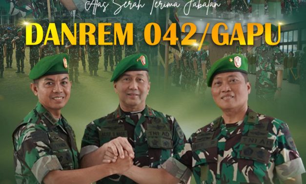 Pangdam XX/TIB Pimpin Serah Terima Jabatan Danrem 042/Gapu di Padang
