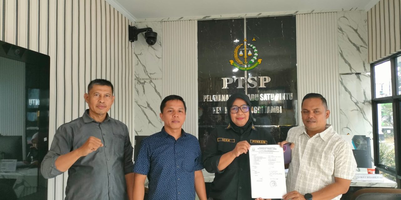 AMUK Laporkan Dugaan Penyimpangan Proyek Strategis UPTD Instalasi Farmasi Merangin Ke BPK RI Dan Kejati Jambi