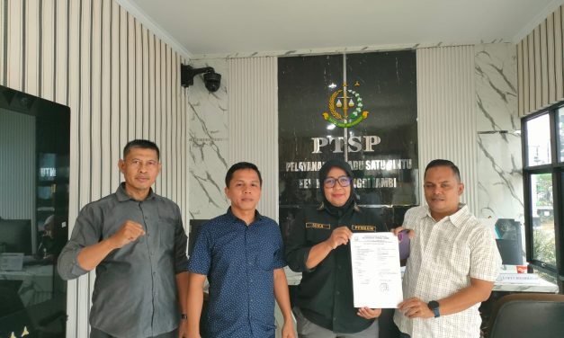 AMUK Laporkan Dugaan Penyimpangan Proyek Strategis UPTD Instalasi Farmasi Merangin Ke BPK RI Dan Kejati Jambi