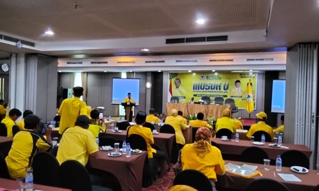 Asikin Resmi Terpilih Sebagai Ketua DPD Golkar Muaro Jambi Lewat Musda V