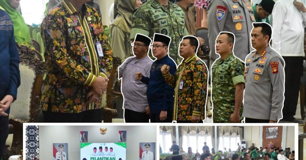 Kasdim 0418/Palembang Hadiri Pelantikan Lembaga Pengembangan Pertanian NU Sumatera Selatan
