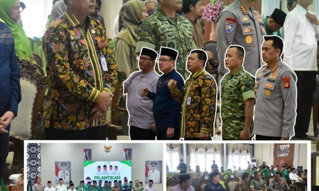 Kasdim 0418/Palembang Hadiri Pelantikan Lembaga Pengembangan Pertanian NU Sumatera Selatan