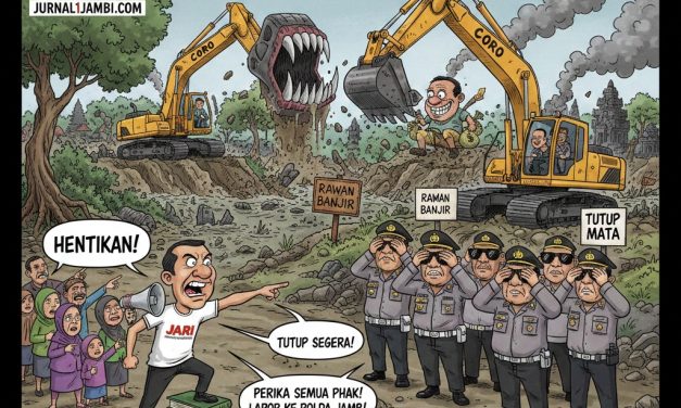 Dugaan Galian C Ilegal Rusak Cagar Alam Muaro Jambi, Aparat Penegak Hukum Dinilai Tutup Mata